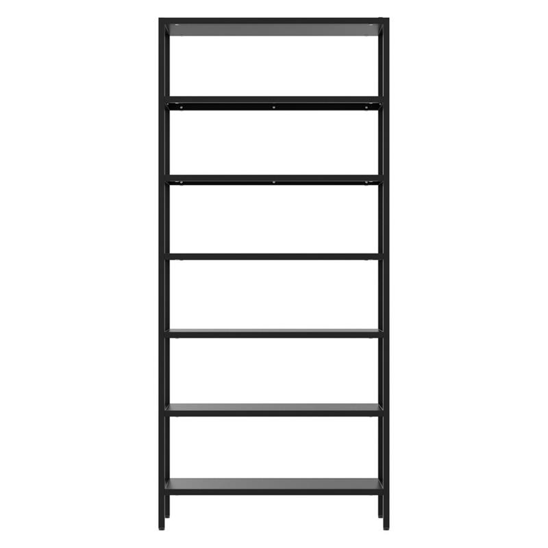 FLY LIBRERIA 7 RIPIANI NERA 75X28X180 CM