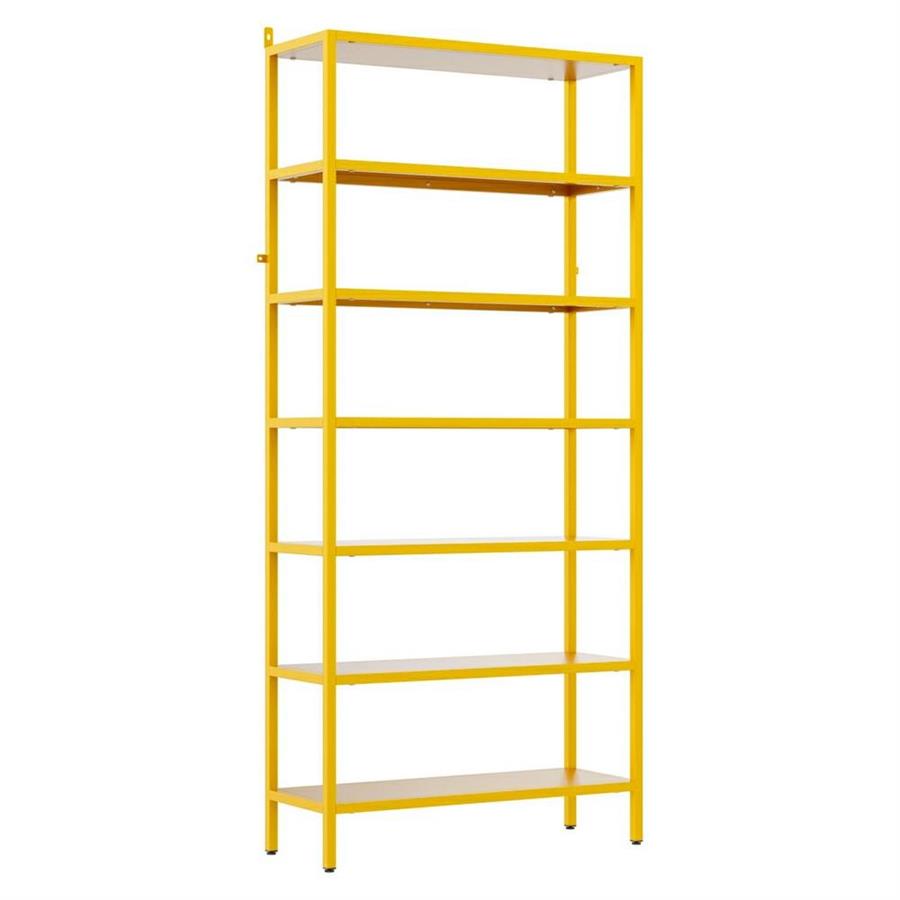 FLY LIBRERIA 7 RIPIANI SENAPE 75X28X180 CM