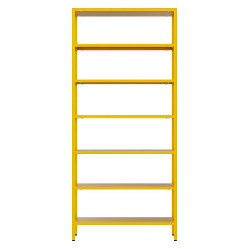 FLY LIBRERIA 7 RIPIANI SENAPE 75X28X180 CM