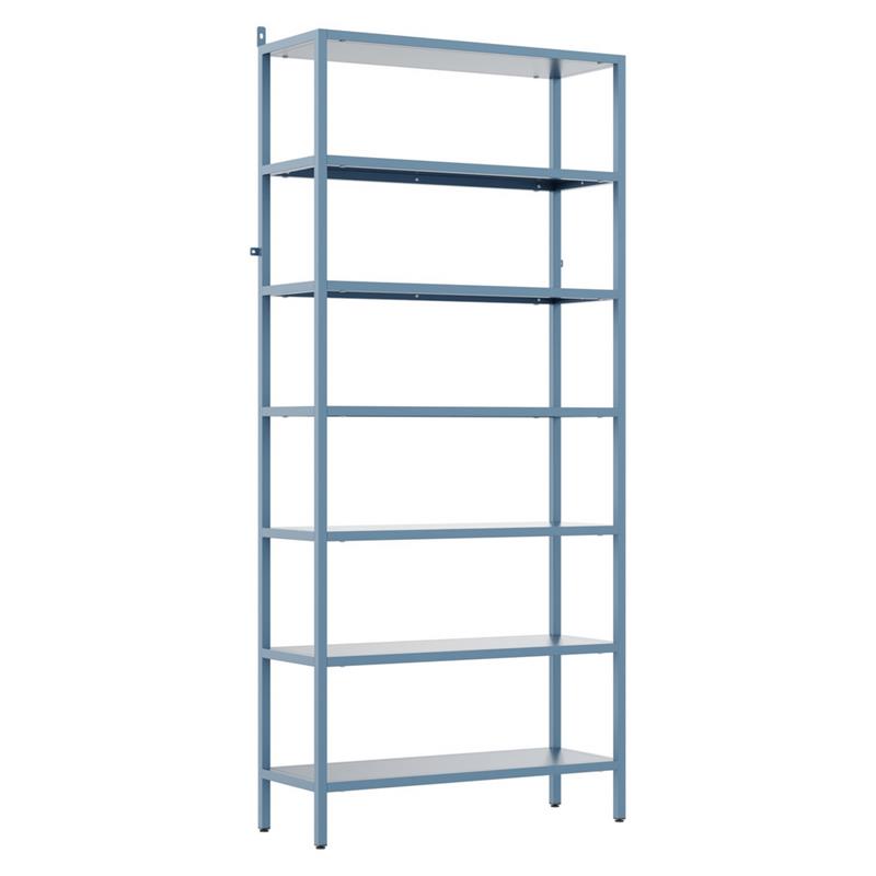 FLY LIBRERIA 7 RIPIANI CERULEO 75X28X180 CM
