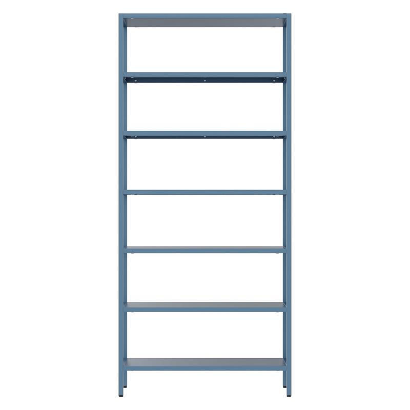 FLY LIBRERIA 7 RIPIANI CERULEO 75X28X180 CM
