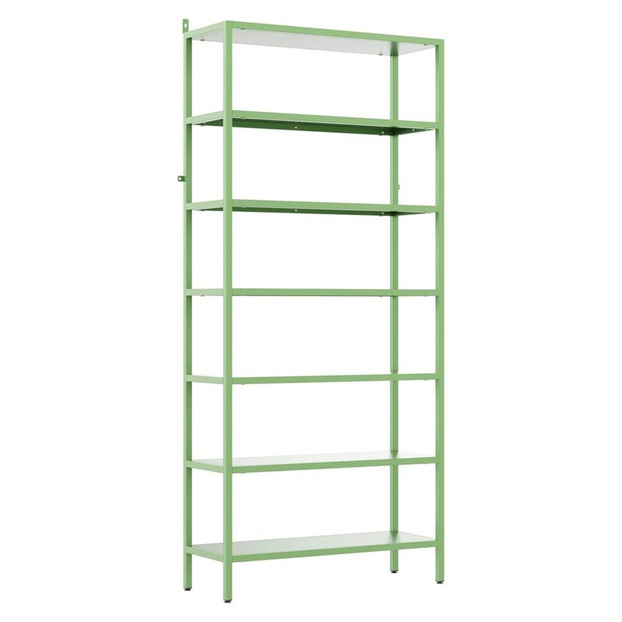 FLY LIBRERIA 7 RIPIANI SALVIA 75X28X180 CM