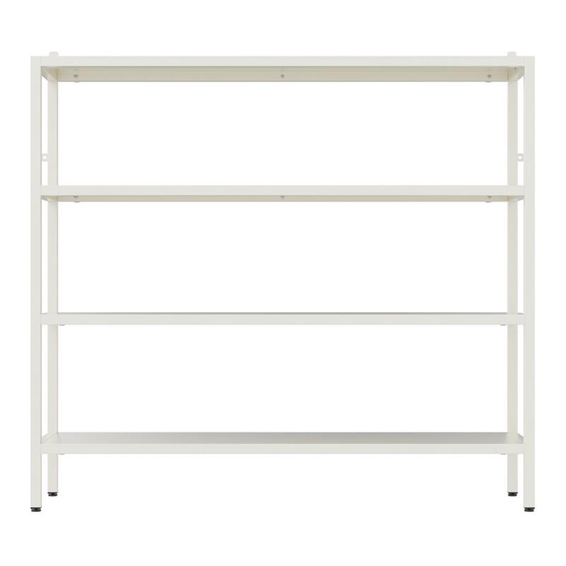 FLY LIBRERIA 4 RIPIANI BIANCA 100X28X90 CM