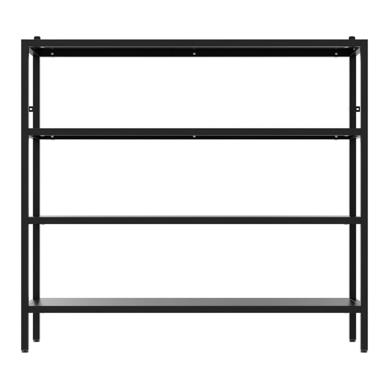 FLY LIBRERIA 4 RIPIANI NERA 100X28X90 CM