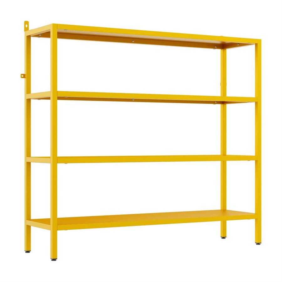 FLY LIBRERIA 4 RIPIANI SENAPE 100X28X90 CM