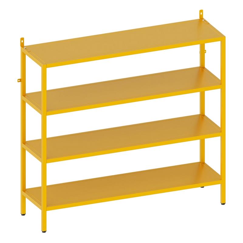 FLY LIBRERIA 4 RIPIANI SENAPE 100X28X90 CM