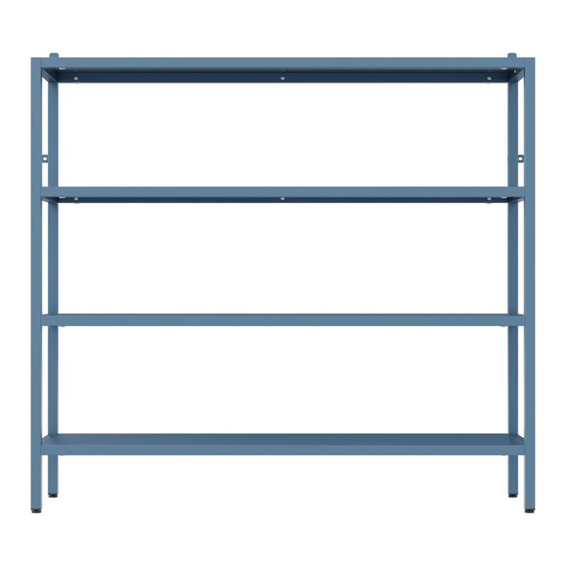 FLY LIBRERIA 4 RIPIANI CERULEO 100X28X90 CM