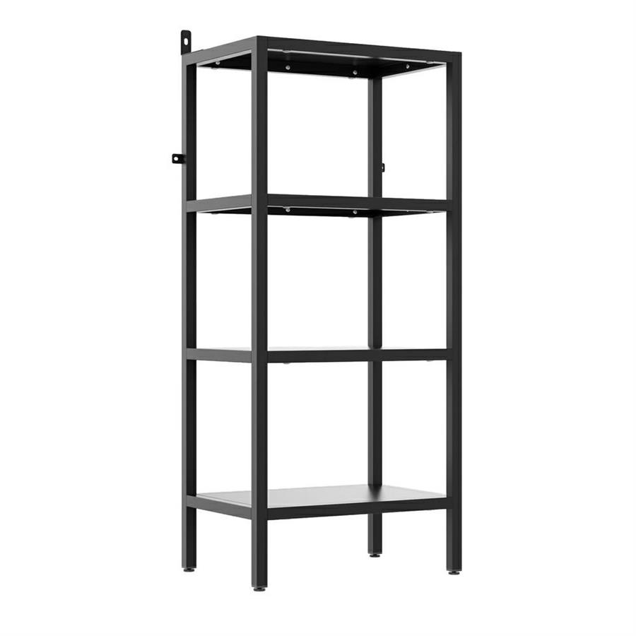 FLY LIBRERIA 4 RIPIANI NERA 35X28X90 CM