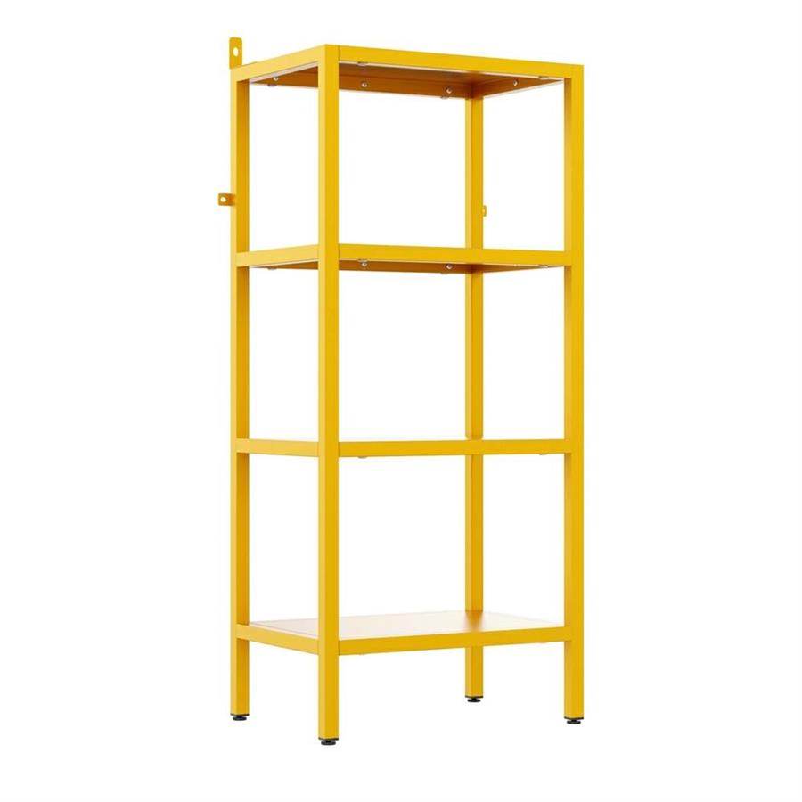 FLY LIBRERIA 4 RIPIANI SENAPE 35X28X90 CM