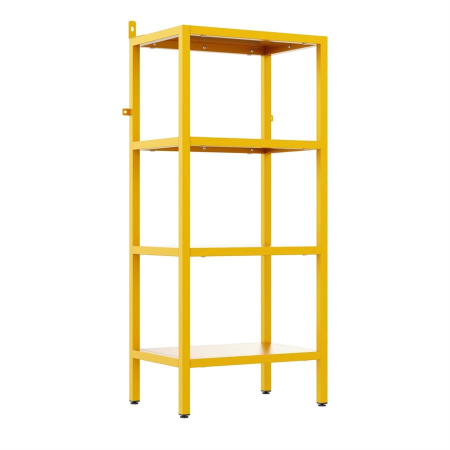 FLY LIBRERIA 4 RIPIANI SENAPE 35X28X90 CM