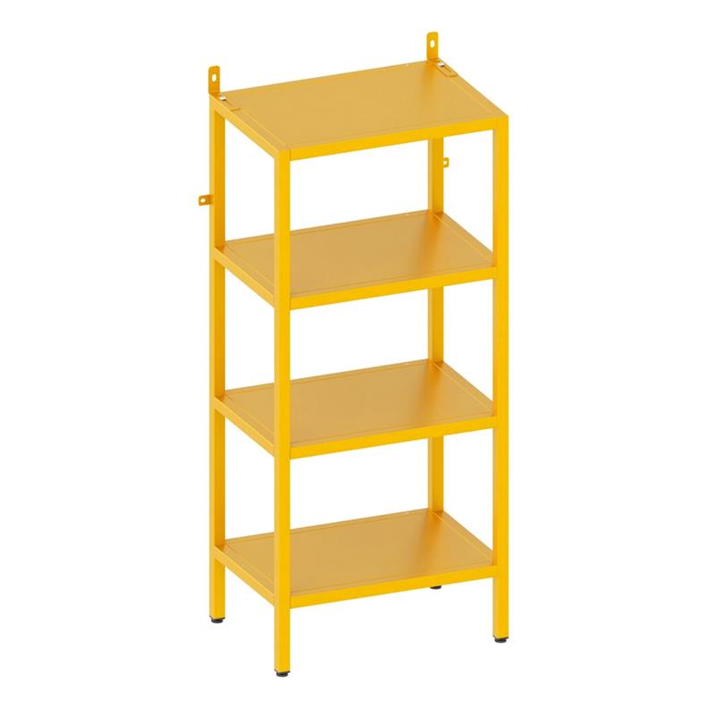 FLY LIBRERIA 4 RIPIANI SENAPE 35X28X90 CM