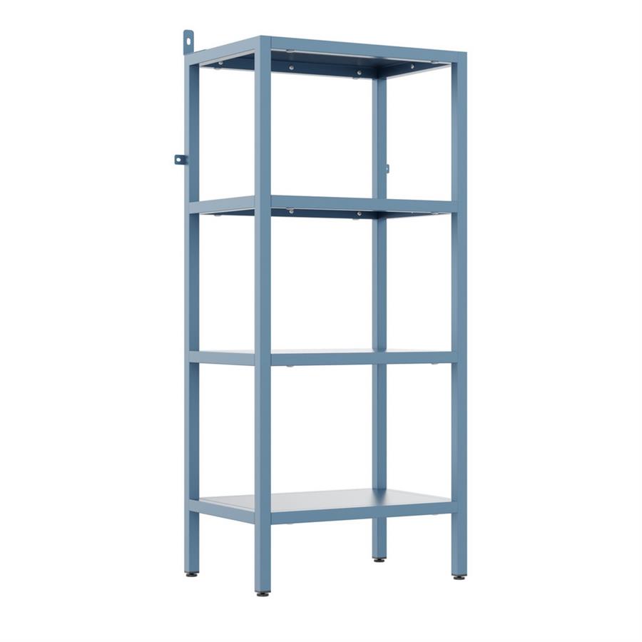 FLY LIBRERIA 4 RIPIANI CERULEO 35X28X90 CM