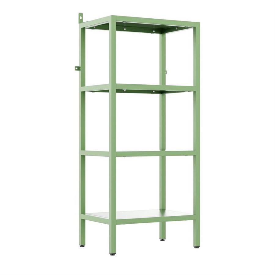 FLY LIBRERIA 4 RIPIANI SALVIA 35X28X90 CM