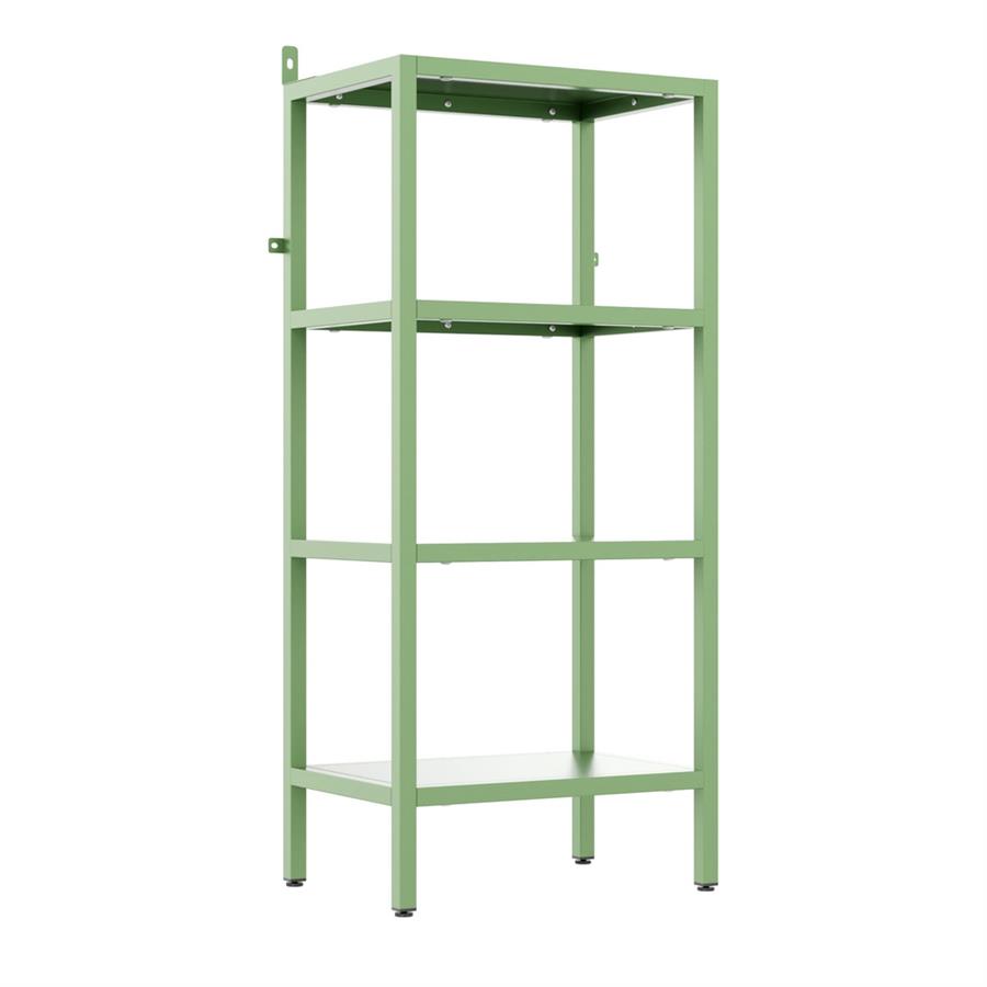 FLY LIBRERIA 4 RIPIANI SALVIA 35X28X90 CM