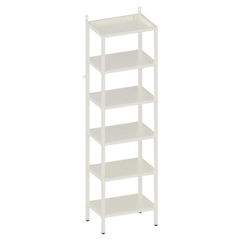 FLY LIBRERIA 6 RIPIANI BIANCA 35X28X150 CM