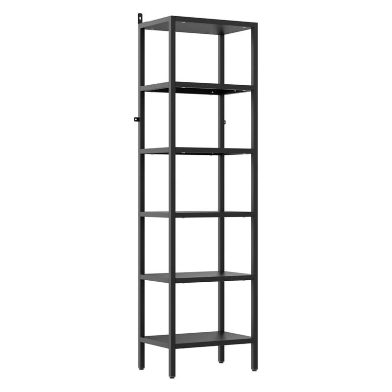 FLY LIBRERIA 6 RIPIANI NERA 35X28X150 CM