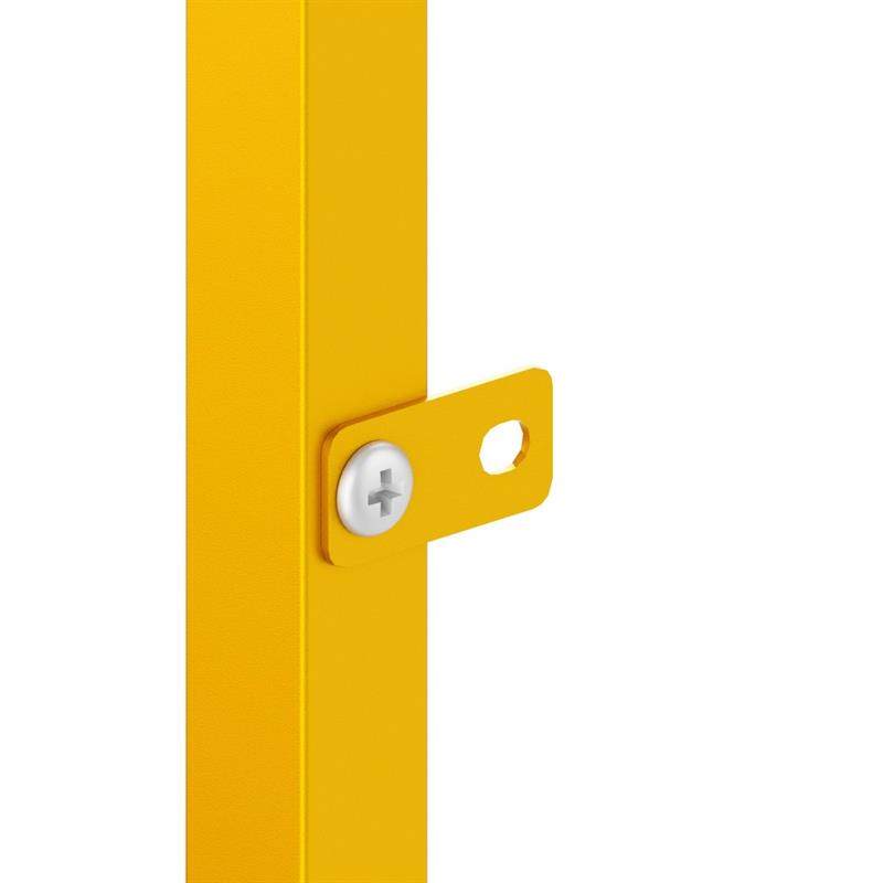 FLY LIBRERIA 6 RIPIANI SENAPE 35X28X150 CM