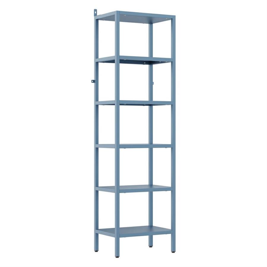 FLY LIBRERIA 6 RIPIANI CERULEO 35X28X150 CM