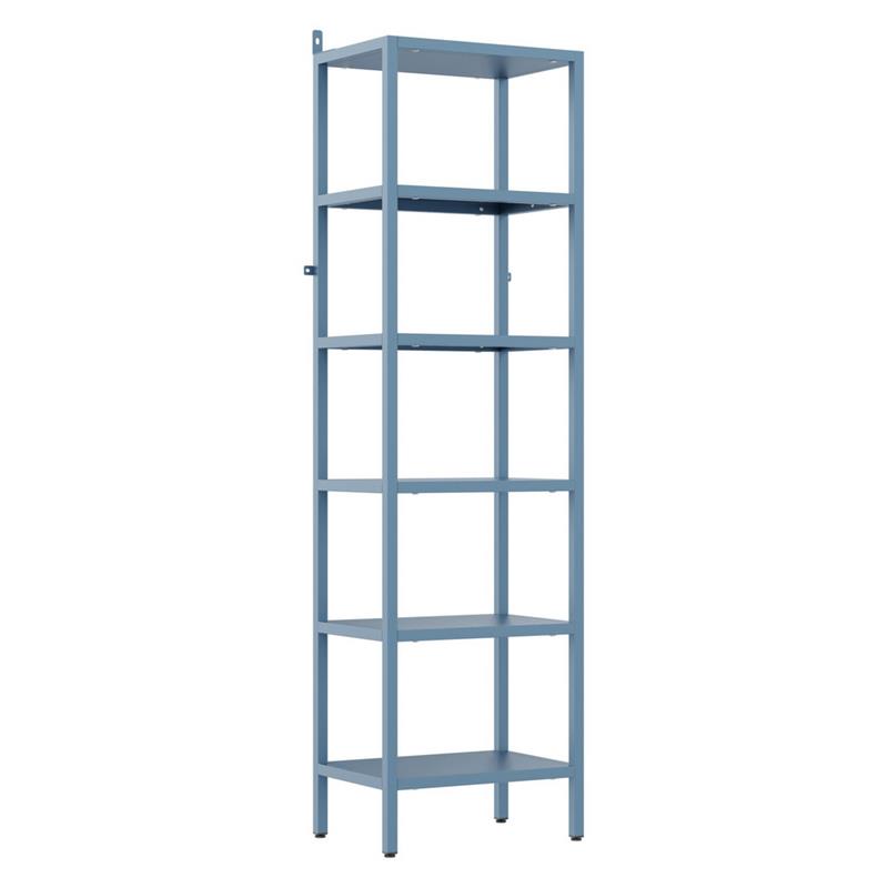 FLY LIBRERIA 6 RIPIANI CERULEO 35X28X150 CM