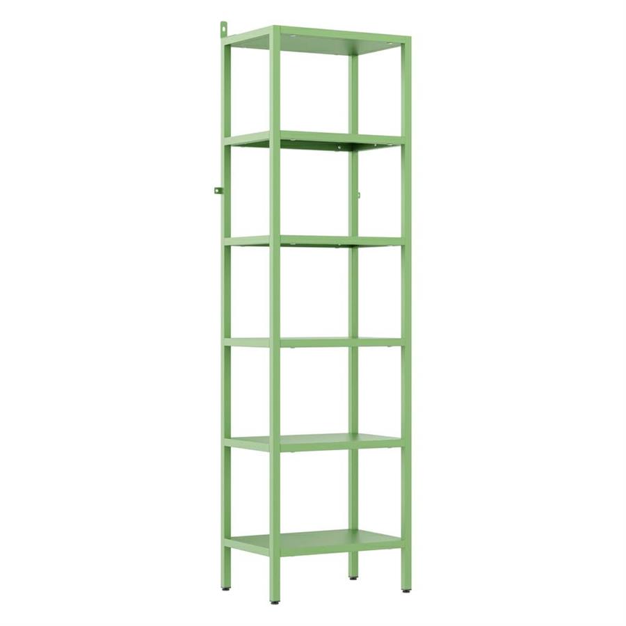 FLY LIBRERIA 6 RIPIANI SALVIA 35X28X150 CM