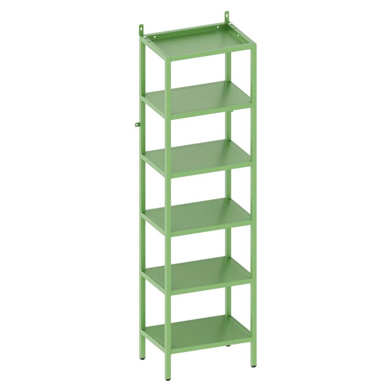 FLY LIBRERIA 6 RIPIANI SALVIA 35X28X150 CM