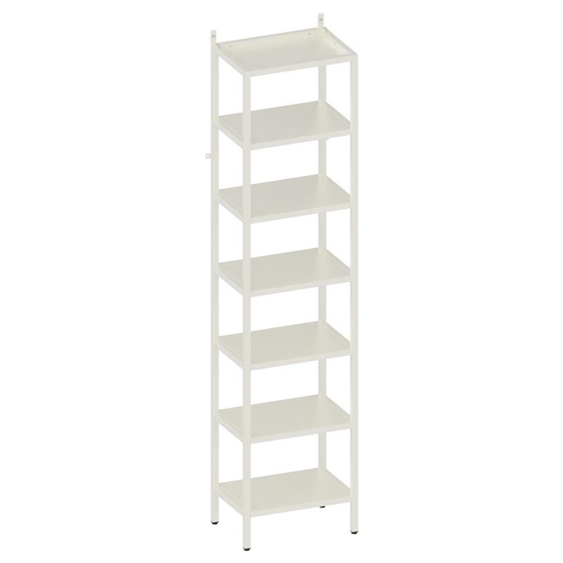 FLY LIBRERIA 7 RIPIANI BIANCA 35X28X180 CM