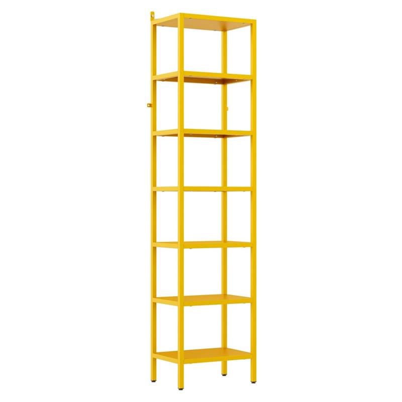 FLY LIBRERIA 7 RIPIANI SENAPE 35X28X180 CM
