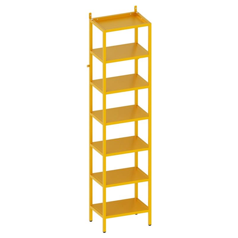 FLY LIBRERIA 7 RIPIANI SENAPE 35X28X180 CM