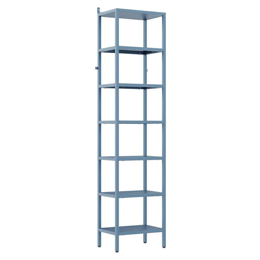 FLY LIBRERIA 7 RIPIANI CERULEO 35X28X180 CM