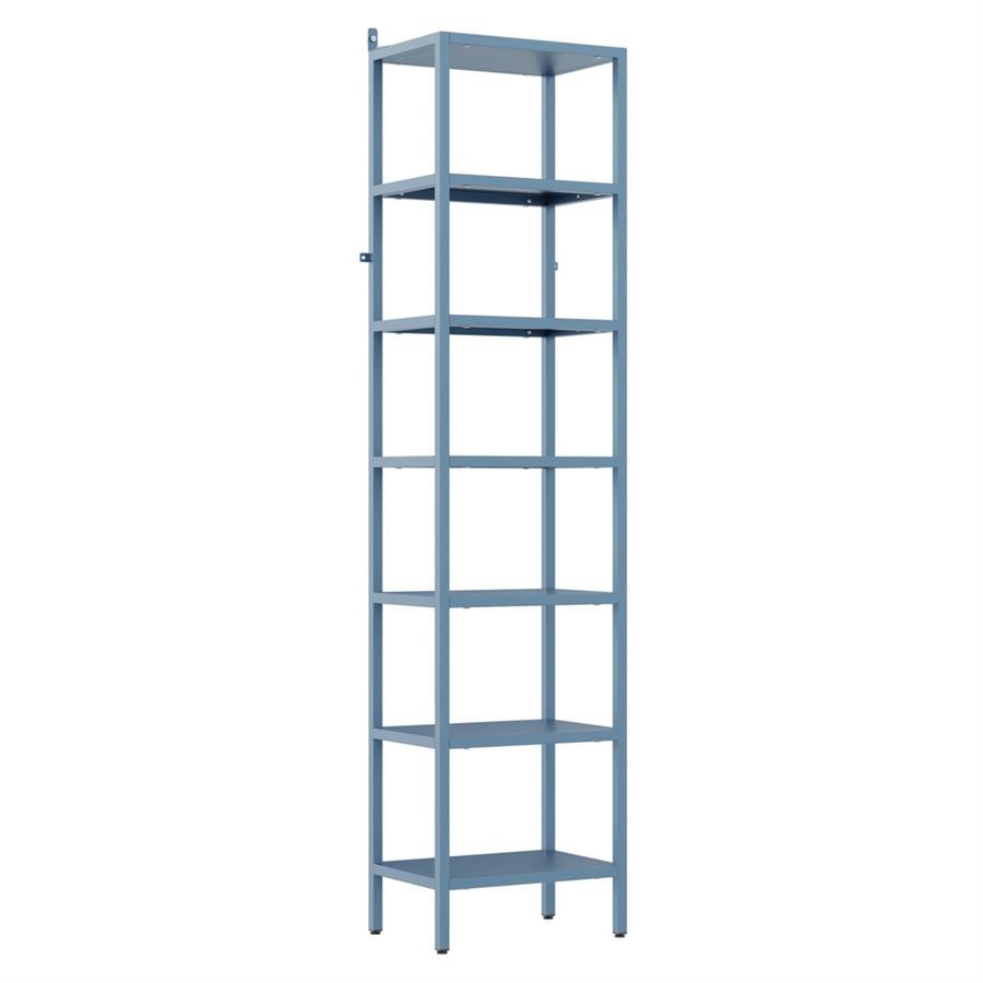 FLY LIBRERIA 7 RIPIANI CERULEO 35X28X180 CM