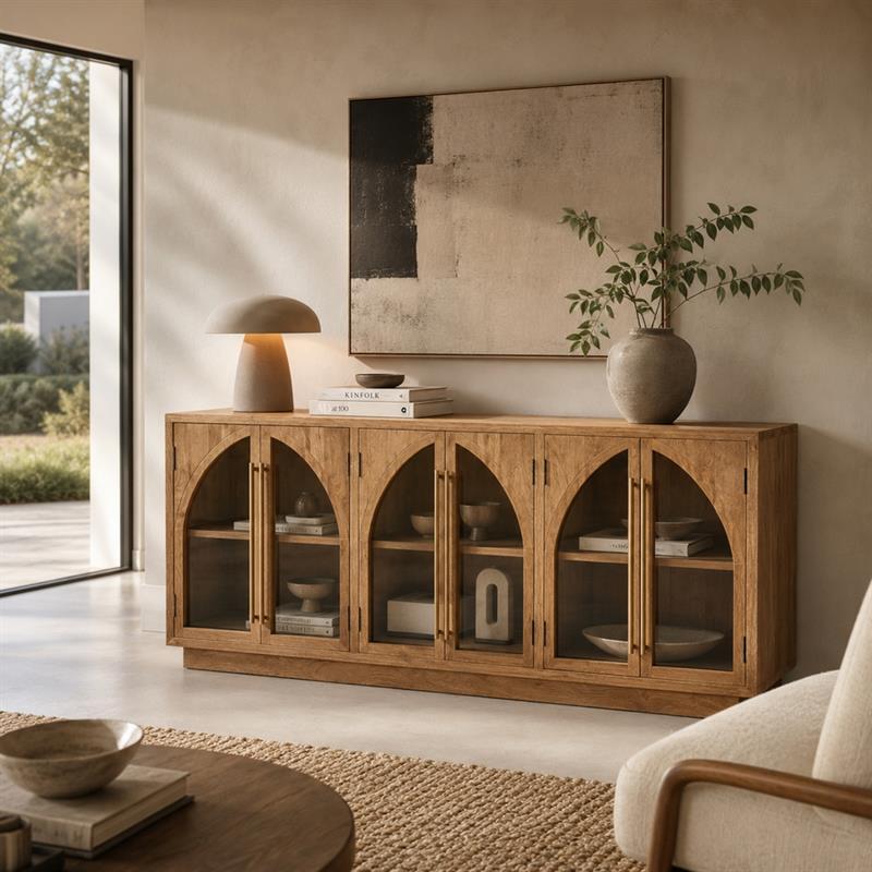 ARCHE 6/ANTE C/VETRO 193X47X87