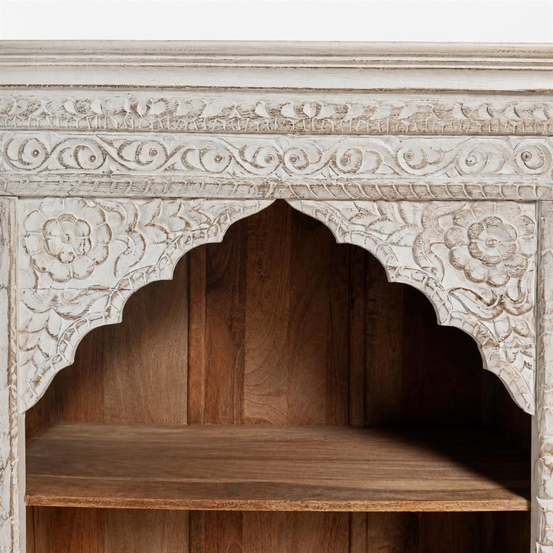 PASHA LIBRERIA BIANCO DECAPATO 100X42X200 CM
