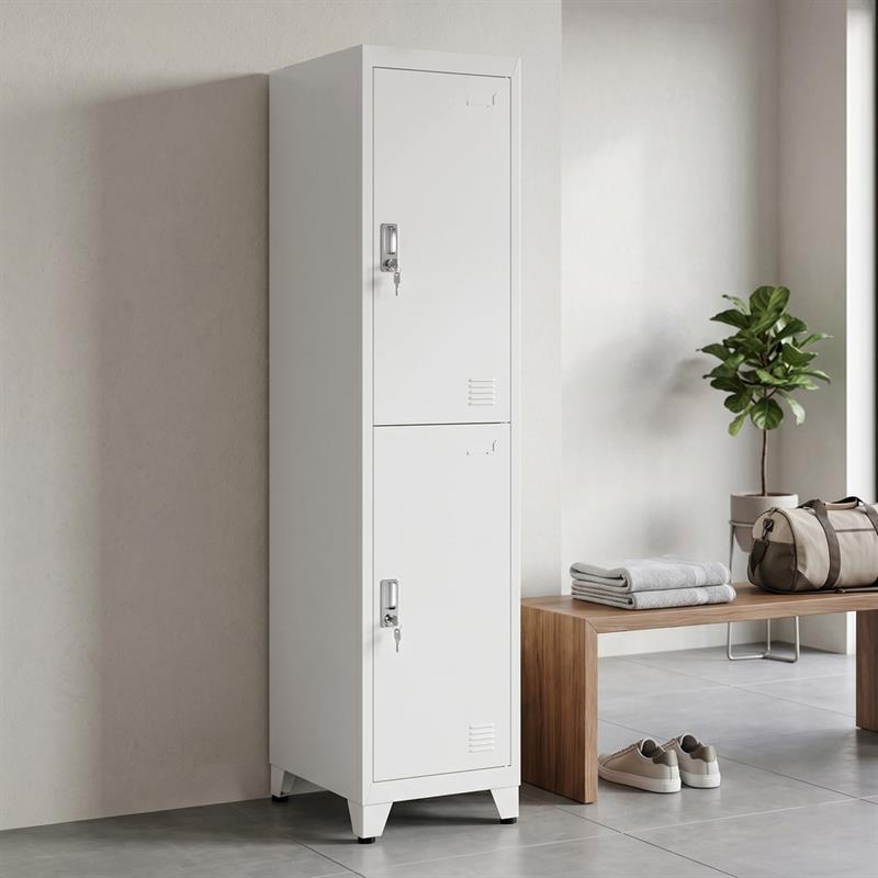 YUMI ARMADIO 2/A 38X45X190 CM BIANCO