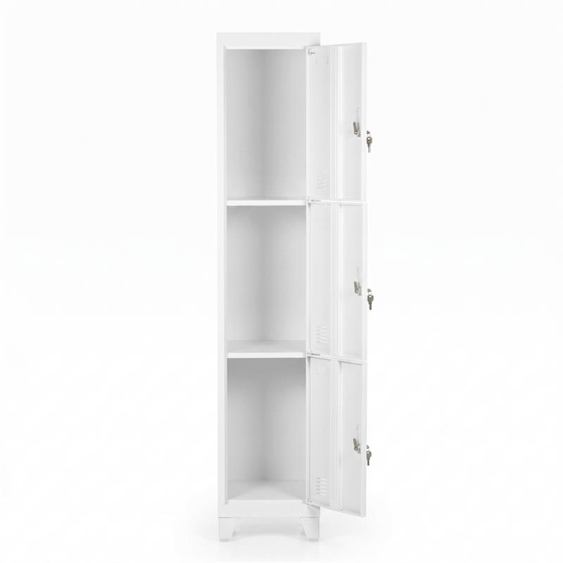 YUMI ARMADIO 3/A 38X45X190 CM BIANCO