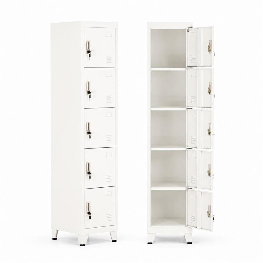 YUMI ARMADIO 5/A 38X45X190 CM BIANCO