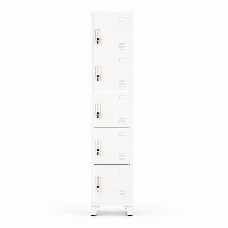 YUMI ARMADIO 5/A 38X45X190 CM BIANCO