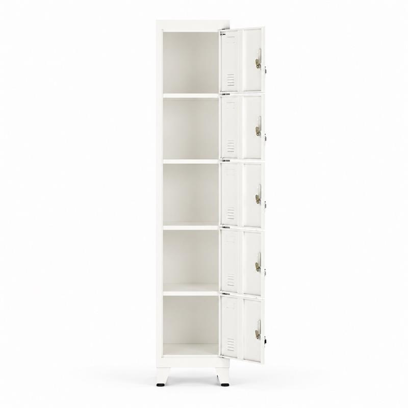YUMI ARMADIO 5/A 38X45X190 CM BIANCO