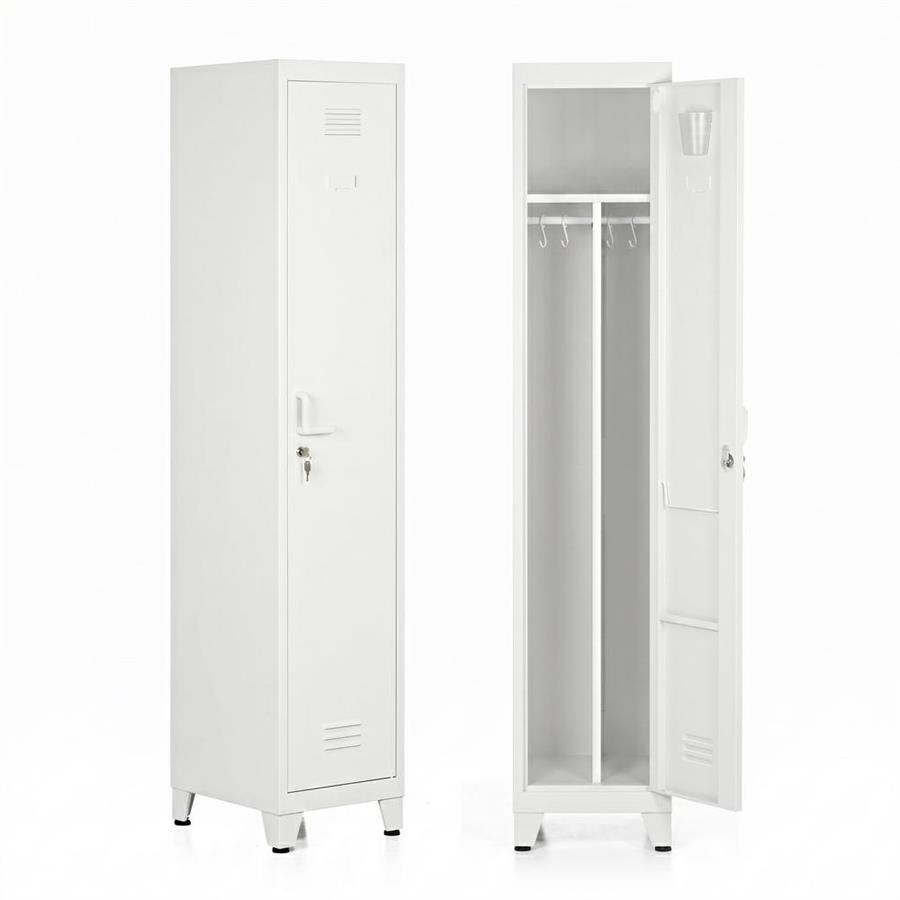 YUMI ARMADIO SPORCOPULITO 38X45X190 CM BIANCO