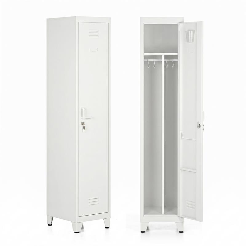 YUMI ARMADIO SPORCOPULITO 38X45X190 CM BIANCO