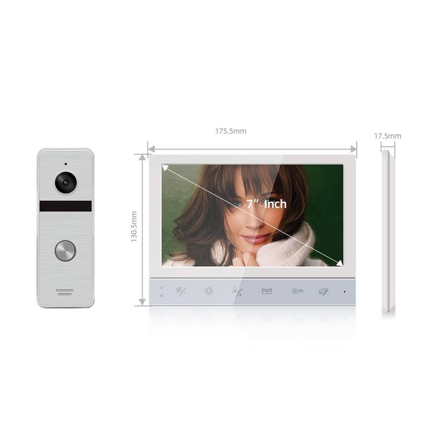 KIT VIDEOCITOFONO SMART UNIFAMILIA