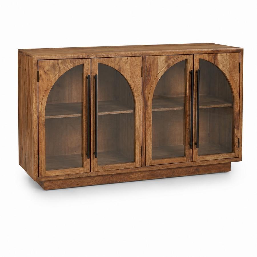 Credenza  4 ante vetro 153x47x87 cm - Arche