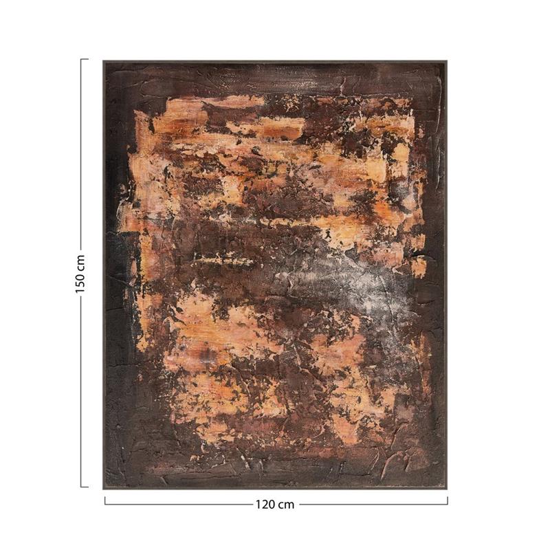 QUADRO TELA ASTRATTO AMBROSIA 120X150