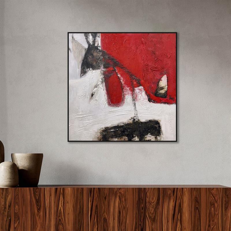 QUADRO TELA ASTRATTO ARDOR 100X100