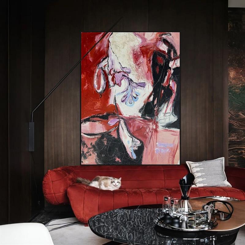 QUADRO TELA ASTRATTO ALMA 90X120