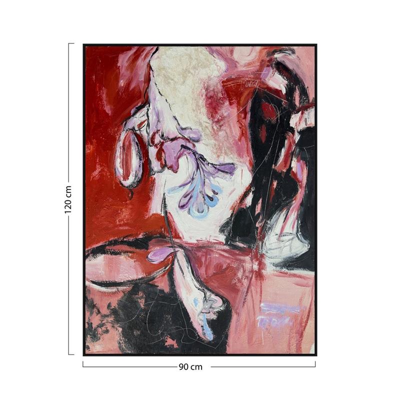 QUADRO TELA ASTRATTO ALMA 90X120