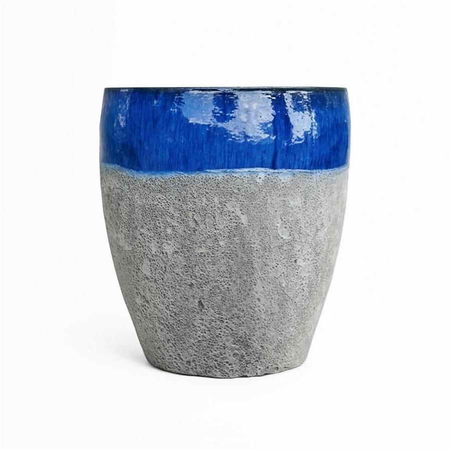 Vaso decorativo blu 60x68 cm - Yanaca