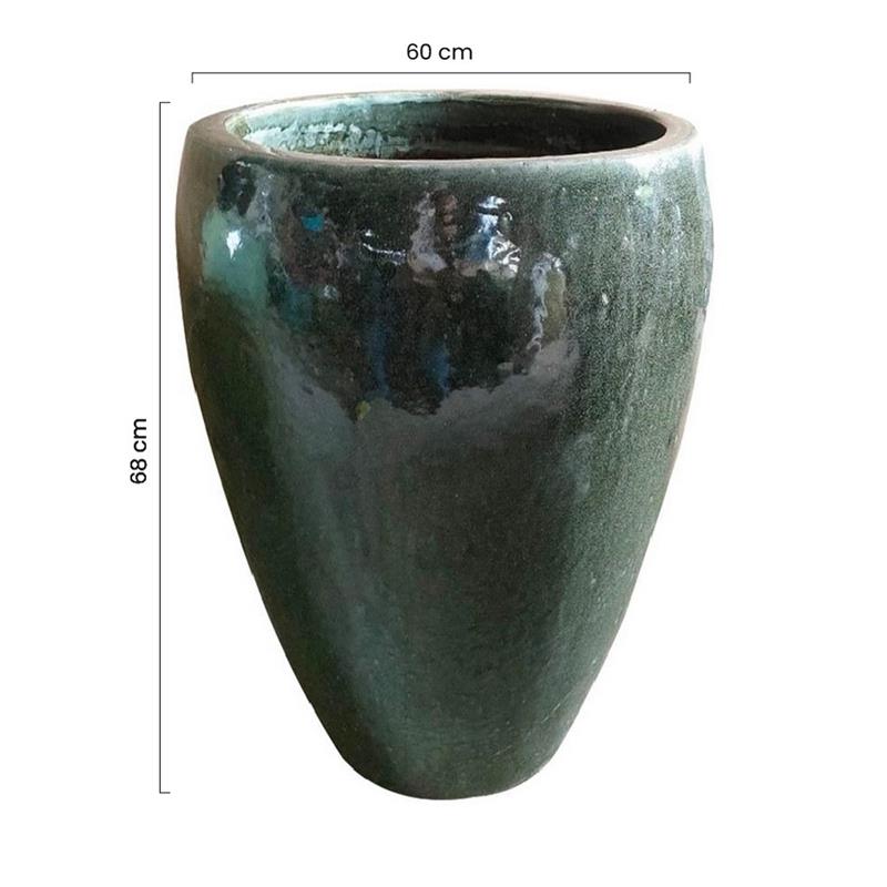 VASO MANACOR 60*68 GRIGIO