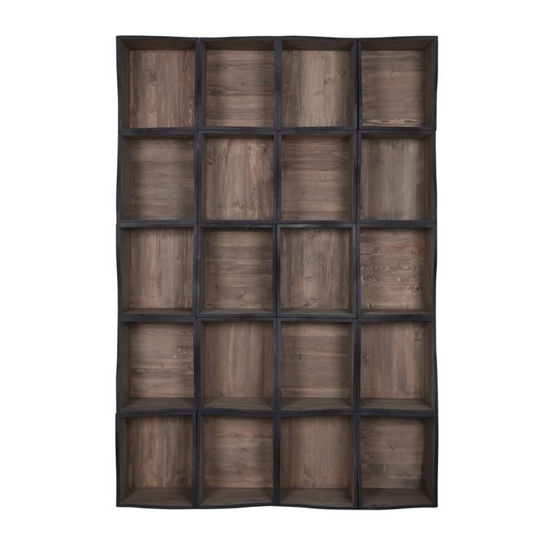 MODULO PER LIBRERIA IN LEGNO NERO 40X47