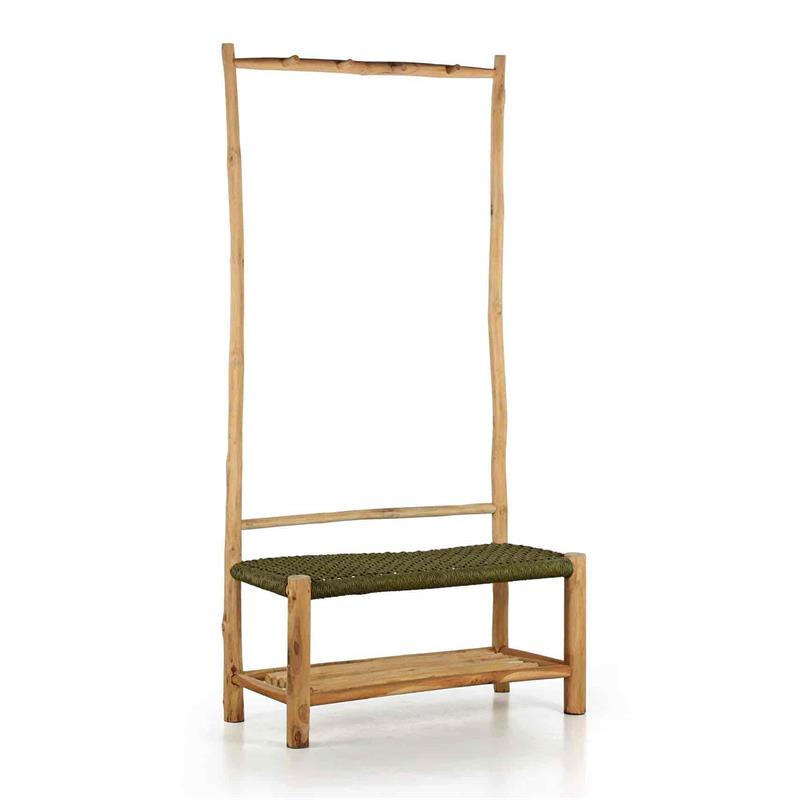 TERRA PANCA APPENDI 90X40X180CM TEAK RICICLATO