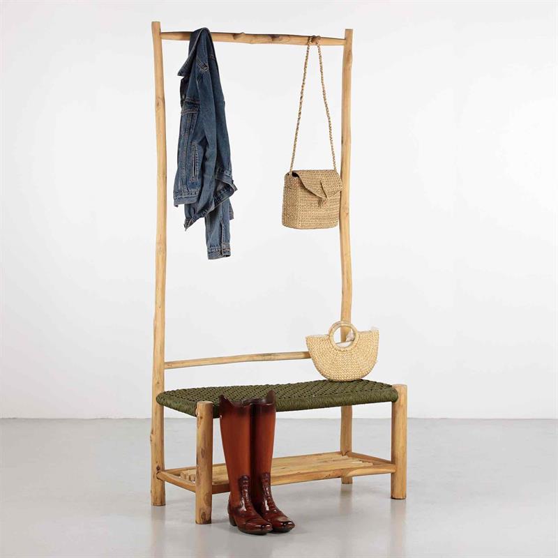 TERRA PANCA APPENDI 90X40X180CM TEAK RICICLATO